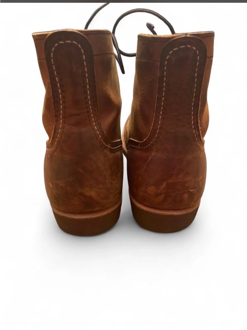 Red Wing Iron Ranger 8085 Copper Rough Tough Leather Boots 9 2E Wide